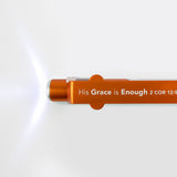 4-in-1 Pen Orange – His Grace is Enough, 2 Cor 12:9