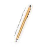 I Can Do All Things Through Christ Narrow Stylus Pen - Gold
