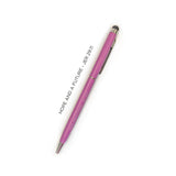 Hope and a Future Narrow Stylus Pen - Vintage Plum