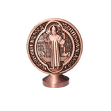 Saint Benedict Desk Medallion – Copper