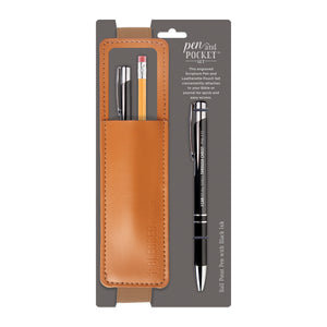 Pen and Pocket Set, Tan and Black – I Can Do All Things, Phil 4:13