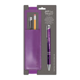 Pen and Pocket Set, Purple and Dark Purple – All Things Are Possible, Mark 9:23