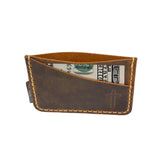 Front Pocket Leather Wallet – Slim, Cross