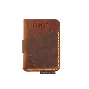 Front Pocket Leather Wallet – Strong, Jos 1:9