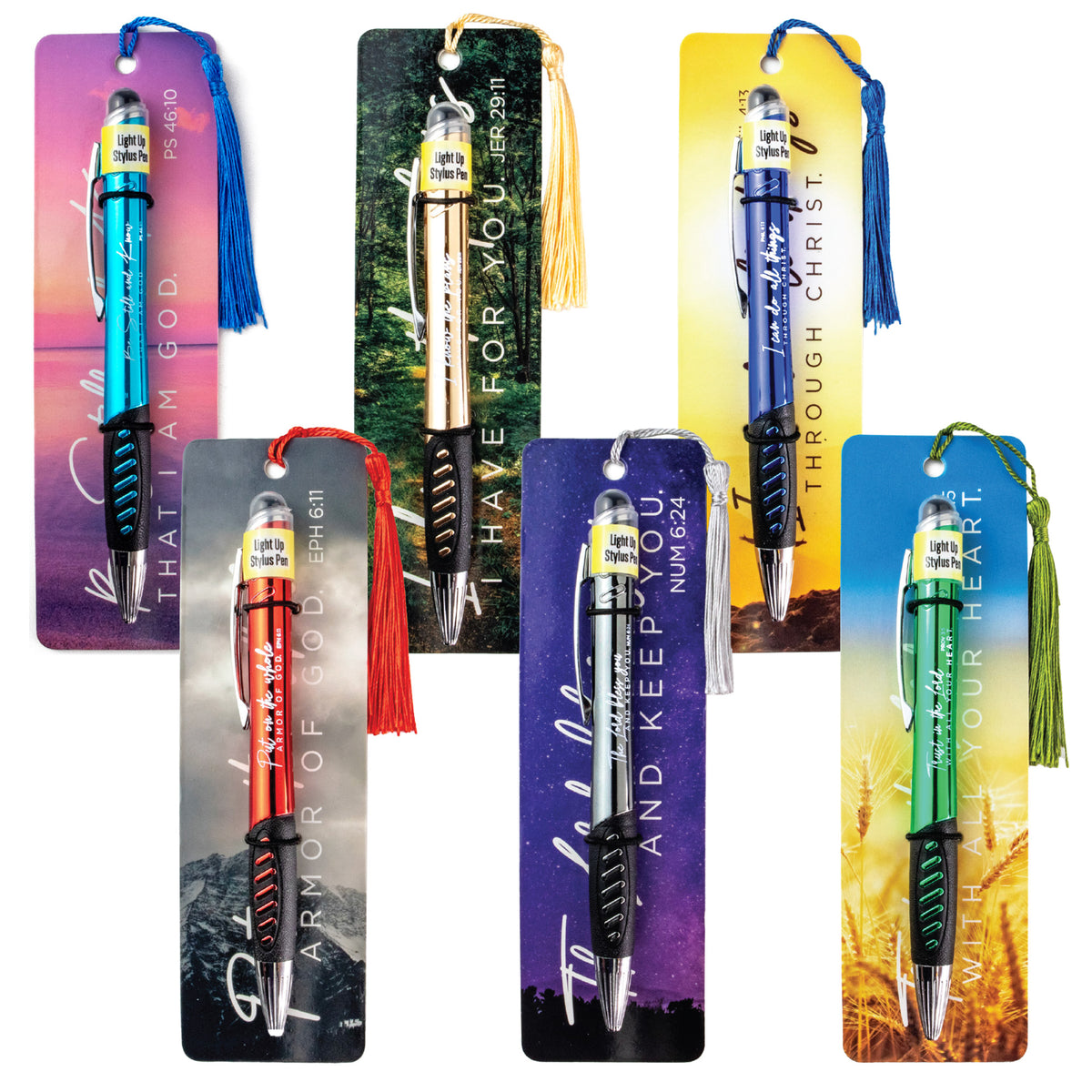 Panel Display - Light Up Scripture Pens – Logos Trading Post Wholesale