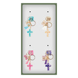 Panel Display - Cross Charm Key Rings