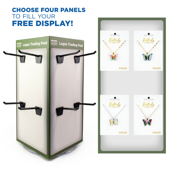 Panel Display - Butterfly Pendants