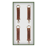 Panel Display - Leather Strap Scripture Keychains