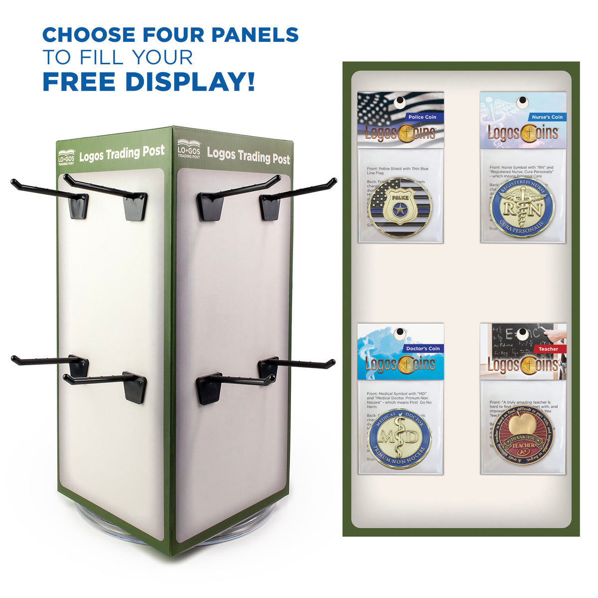Panel Display - Public Servants Coins – Logos Trading Post Wholesale
