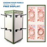 Panel Display - Butterfly Stretch Bracelets, Confirmation