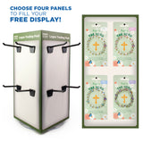 Panel Display - Butterfly Stretch Bracelets, Trust in the Lord