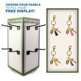 Panel Display - St Benedict Keychains