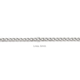 Stainless Steel Curb Chain – Silver Color