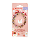 Butterfly Stretch Bracelet Purple, Confirmation