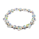 Butterfly Stretch Bracelet White, First Communion