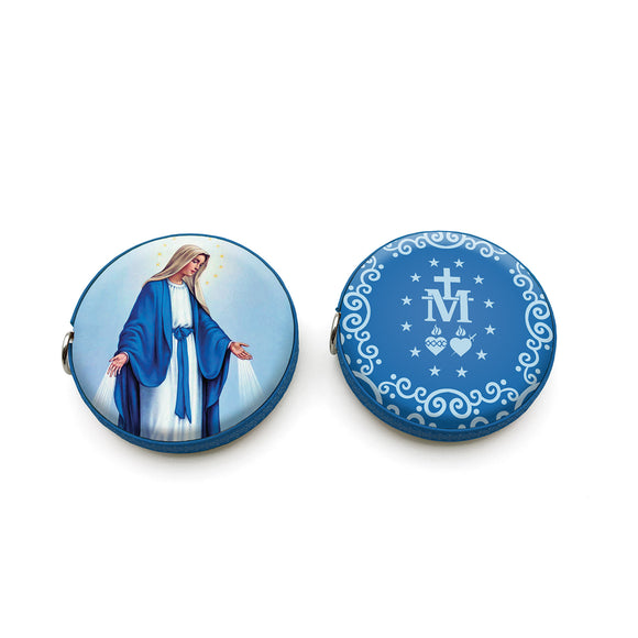 Icon Tape Measures - Our Lady of Grace and Miraculous Medal