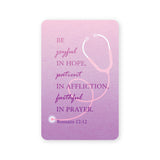 Wallet Scripture Card, Nurse – Romans 12:12