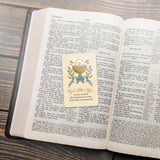 Wallet Scripture Card, First Communion