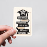 Wallet Scripture Card, Graduation Male – Proverbs 16:3