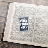 Wallet Scripture Card, Pastor – 2 Timothy 4:7