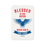 Wallet Scripture Card, Patriotic – Psalm 33:12