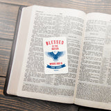 Wallet Scripture Card, Patriotic – Psalm 33:12