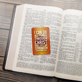 Wallet Scripture Card, Firefighter – Philippians 4:13