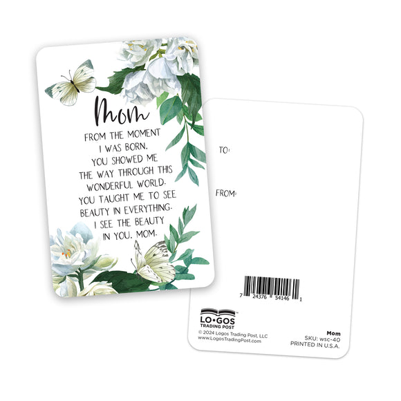 Wallet Scripture Card, Mom