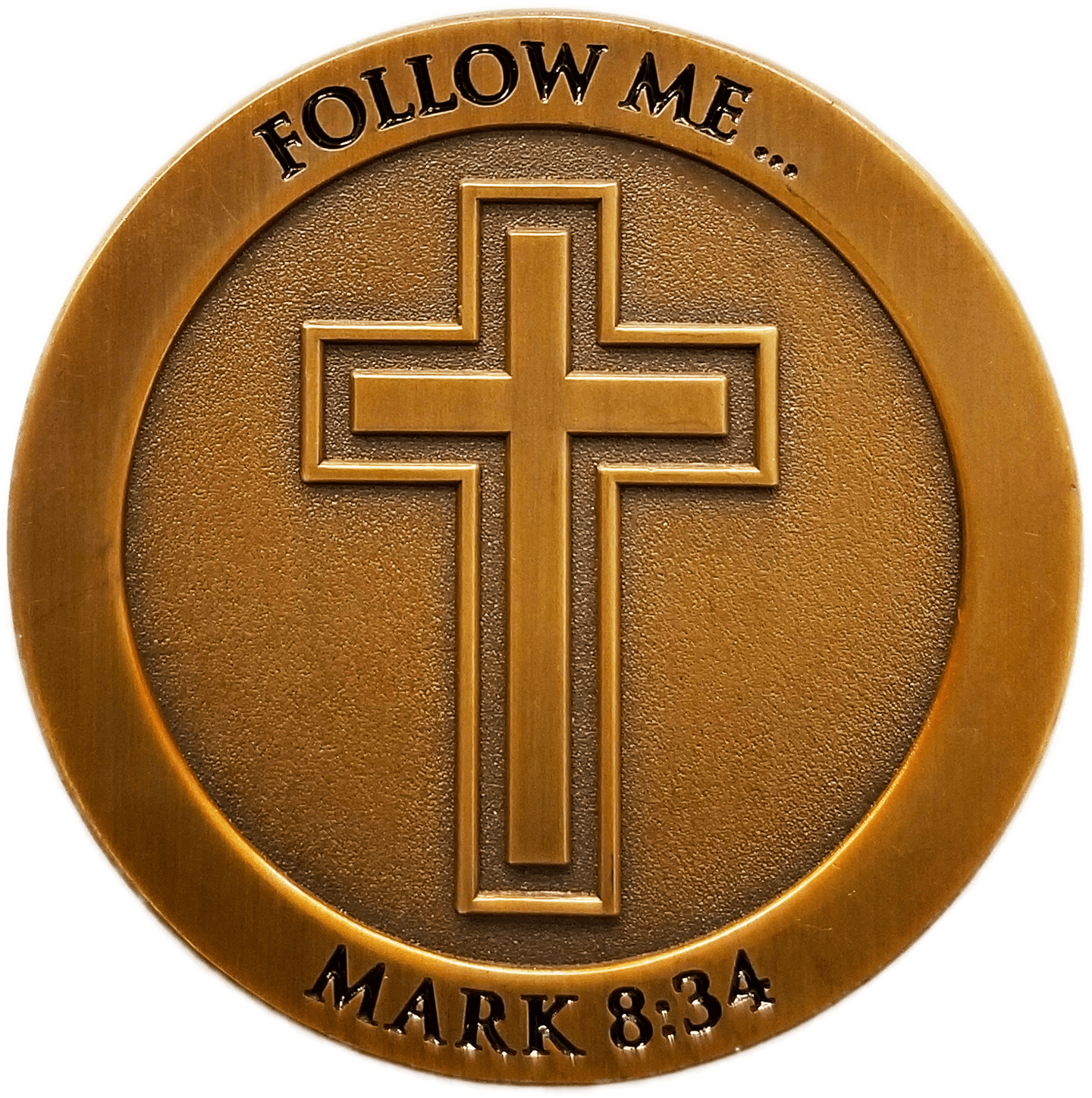 Let Your Light Shine Christian Challenge Coin, Pass Along