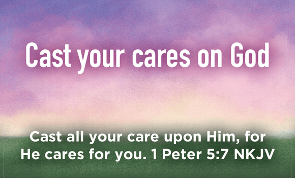 Children and Youth, Pass Along Scripture Cards, Cast Your Cares on God, 1 Peter 5:7, Pack of 25 - Logos Trading Post, Christian Gift