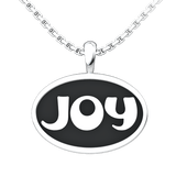 Joy Sterling Silver Pendant with 18 inch chain