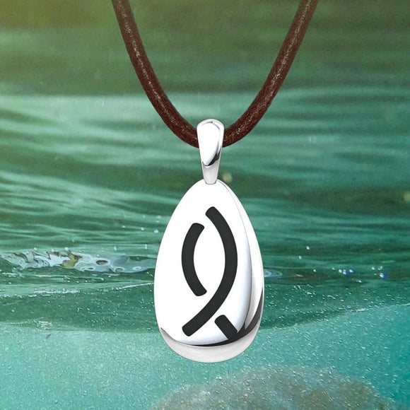 Men's Fisher Sterling Silver Pendant over water