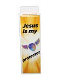 Children's Christian Bookmark, Jesus is My Protector, Psalm 18:2 - Pack of 25 - Logos Trading Post, Christian Gift