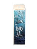 Children's Christian Bookmark, Jesus Loves Me, Ephesians 3:18 - Pack of 25 - Logos Trading Post, Christian Gift