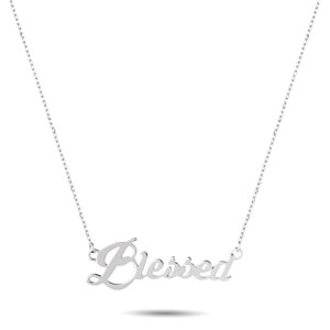 Blessed Sterling Silver Pendant