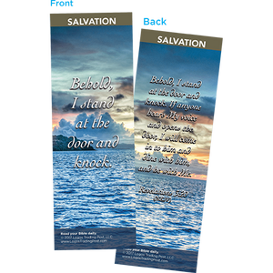 Behold, I Stand at the Door and Knock Bookmarks, Pack of 25 - Christian Bookmarks