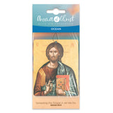 Air Freshener Jesus King of the Universe and Virgin Mary - Ocean