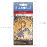 Air Freshener Mosaic of Christ Pantocrator and the Virgin and Child - Strawberry