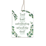 Air Freshener Trust in the Lord with all your heart - Proverbs 3:5-6 - Spring
