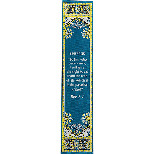 Woven Fabric Christian Bookmark : Promises of the Seven Churches of Revelations - Revelations 2:7 Bookmark