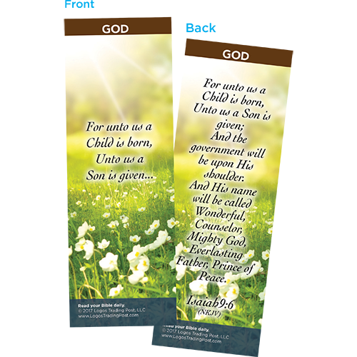A Child is Born Bookmarks, Pack of 25 - Christian Bookmarks