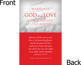 Marriage Scripture card