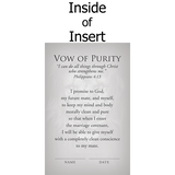Vow of purity card