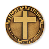 Mighty Men of God Lion Challenge Coin