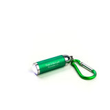 1 LED Flashlight with Carabiner - Basket of 24