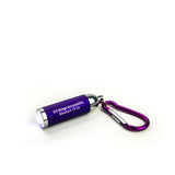 1 LED Flashlight with Carabiner - Basket of 24