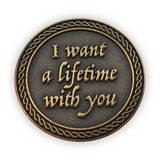 Back: "I want a lifetime with you"