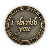 Front: "I cherish you"