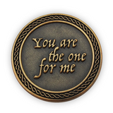 Front: "You are the one for me"