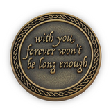 Back: "with you, forever won't be long enough"